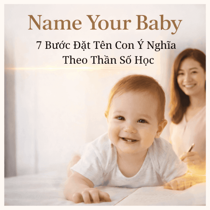 name your baby 7 bước đặt tên con ý nghĩa theo thần số học